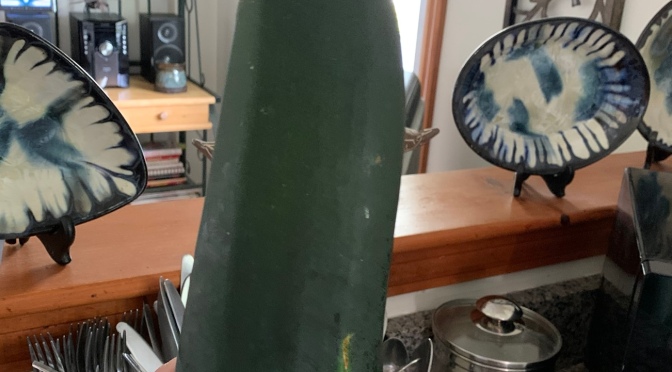 When the world hands you giant zucchini…